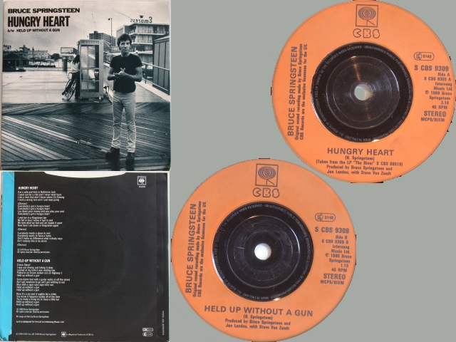 Bruce Springsteen - HUNGRY HEART / HELD UP WITHOUT A GUN
